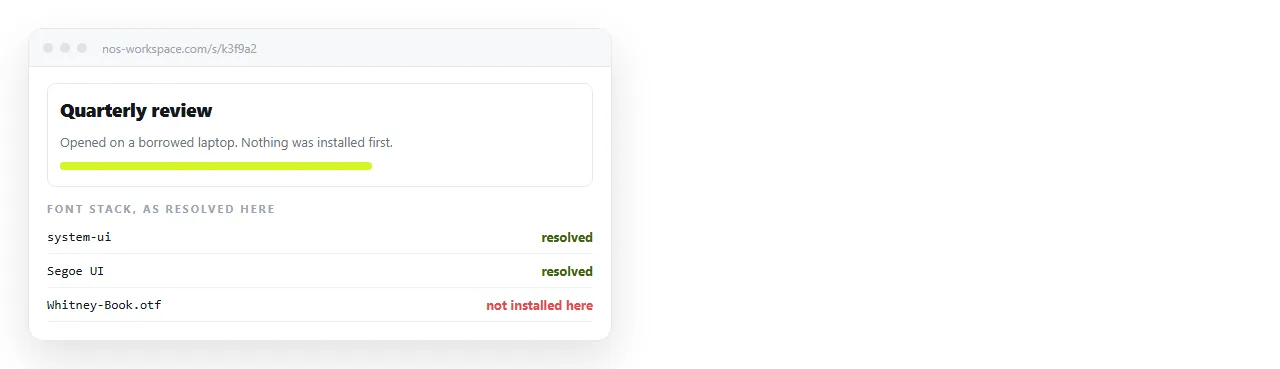 The page opened from a share link on a machine without the author's local fonts.