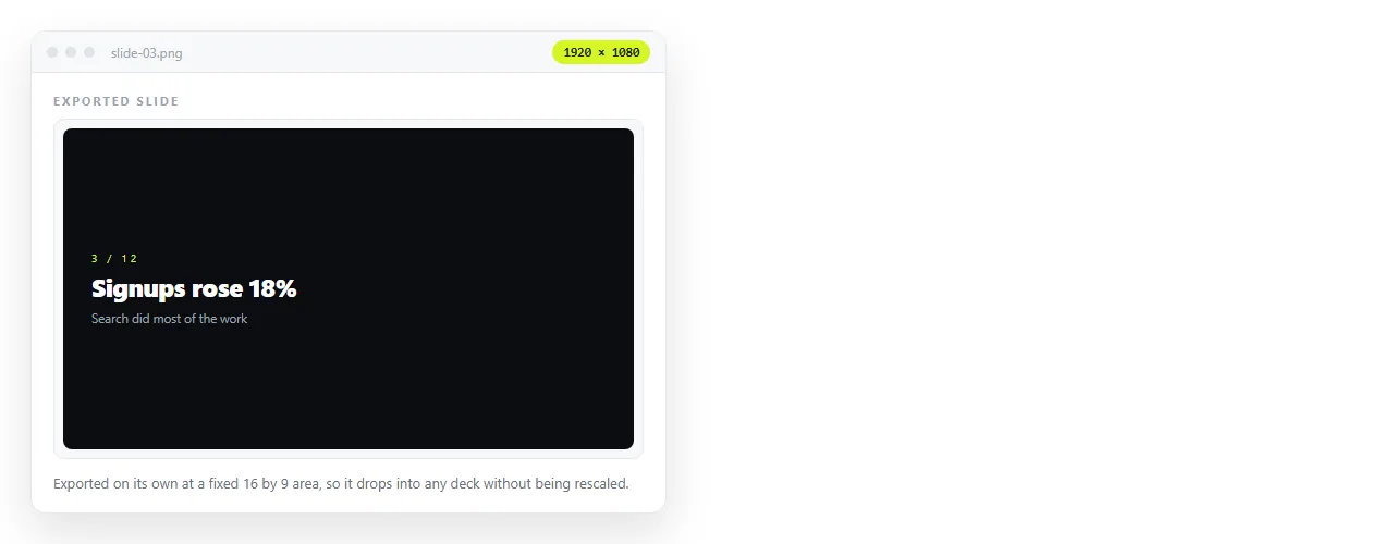 One slide exported on its own as an image, sized to a fixed 16 by 9 area.