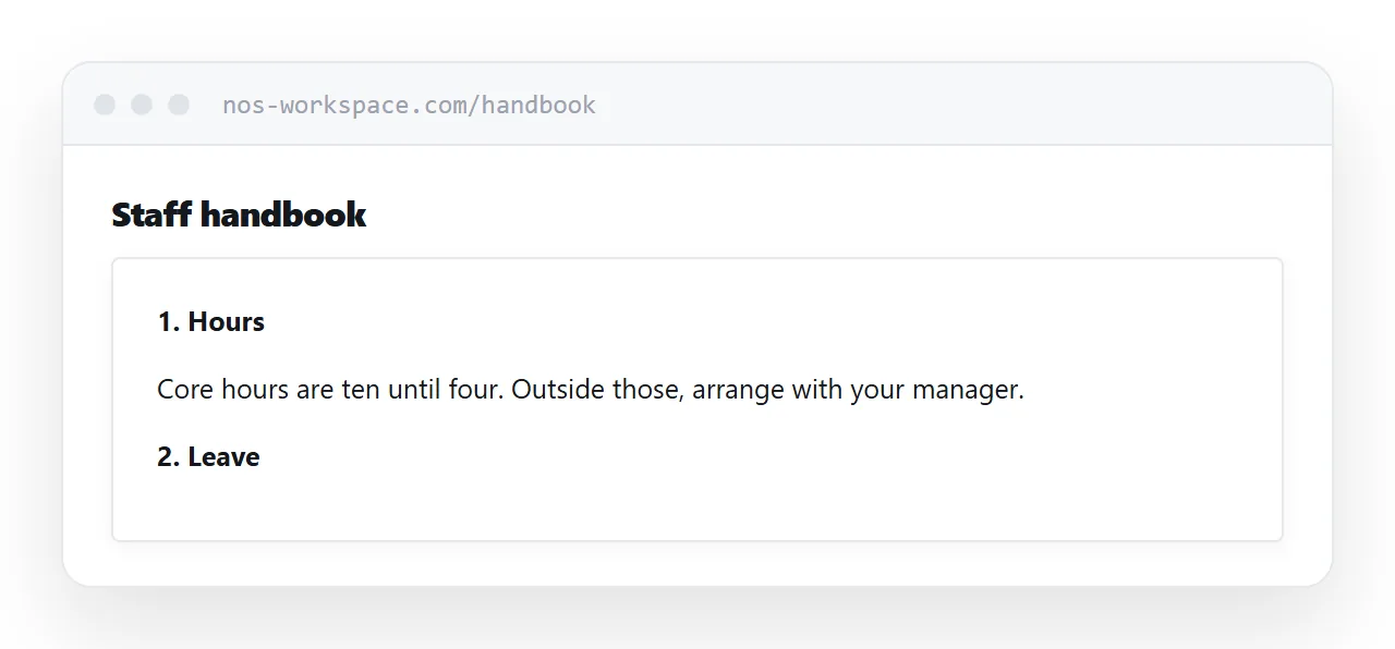 A document embedded in a page on a desktop, rendering inline with page controls.