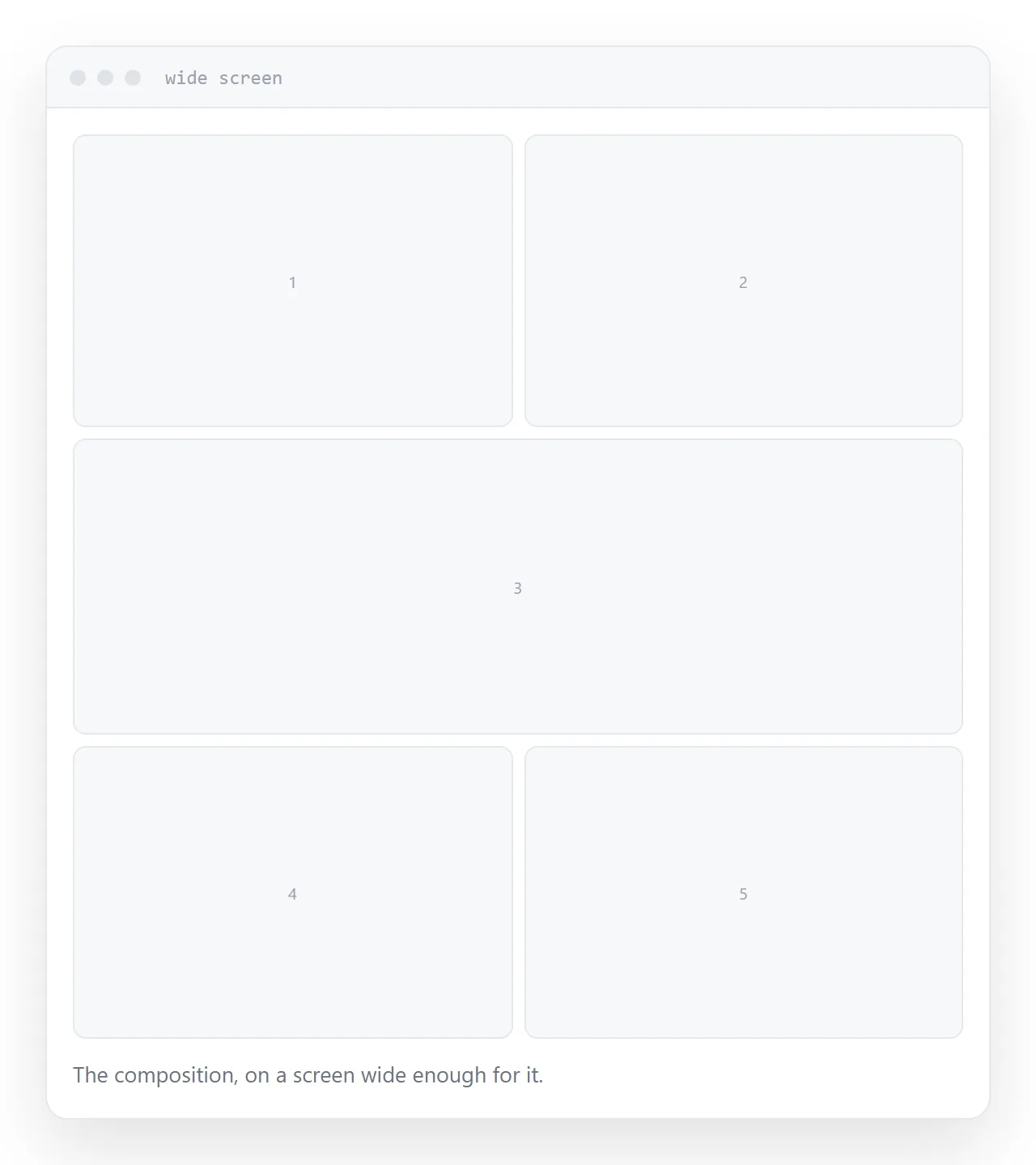 The same page shown in full on a wide screen with the composition intact.