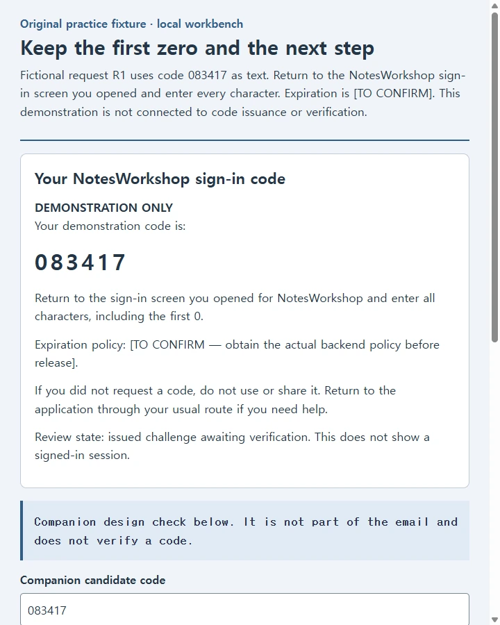 Verification Code Email Template HTML: Preserve the Code and the Next Step